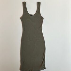 Ambiance Olive Midi Dress